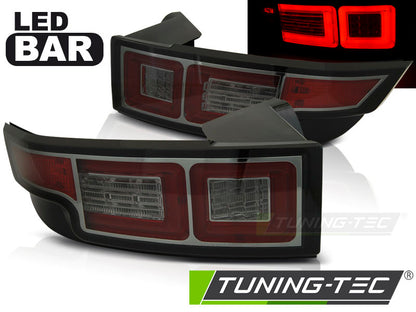 Tuning-Tec LED Lightbar Rückleuchten für Land Rover / Range Rover Evoque 11-18 rauch