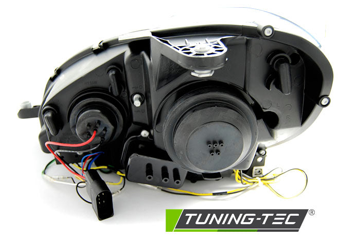 Tuning-Tec LED Tagfahrlicht Scheinwerfer für Mercedes Benz C-Klasse W204 11-14 chrom