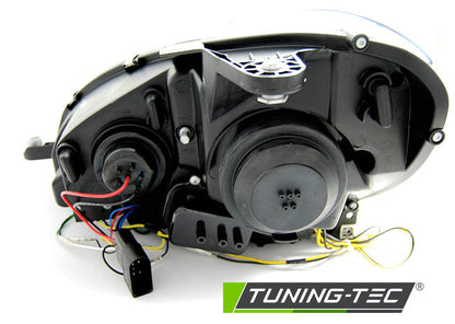 Tuning-Tec LED Tagfahrlicht Scheinwerfer für Mercedes Benz C-Klasse W204 11-14 (Mopf) schwarz