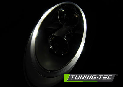 Tuning-Tec Xenon LED Tagfahrlicht Scheinwerfer für Porsche 911 997 04-09 silber