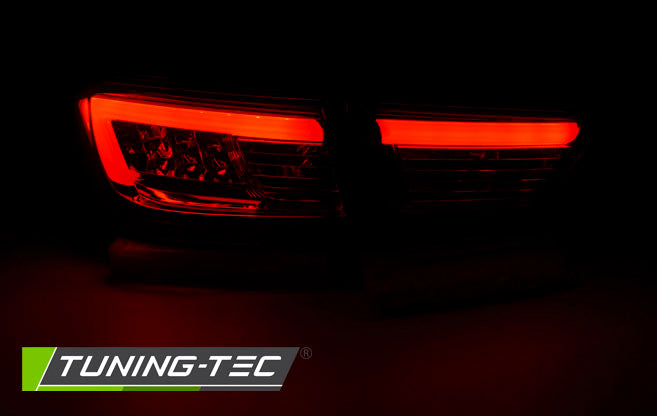 Tuning-Tec LED Lightbar Rückleuchten für Renault Clio IV (4) 13-16 rot/klar