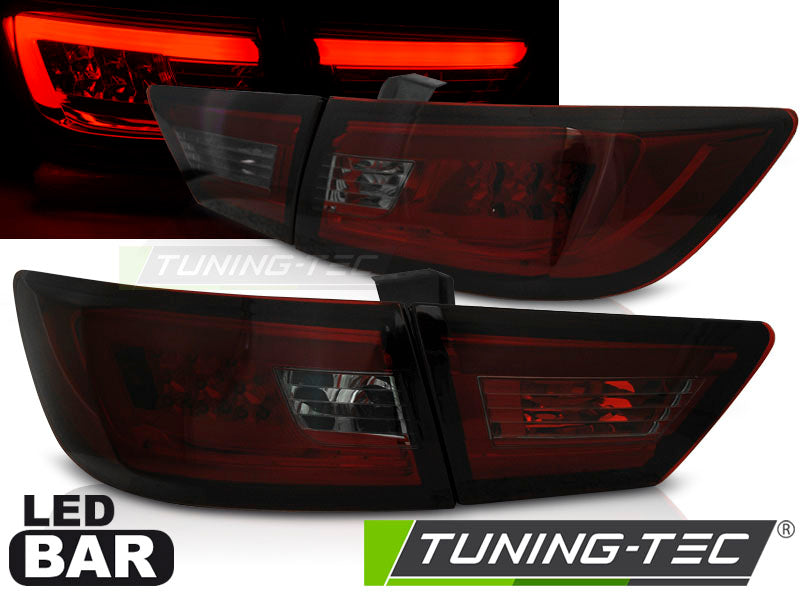 Tuning-Tec LED Lightbar Rückleuchten für Renault Clio IV (4) 13-16 rot/rauch