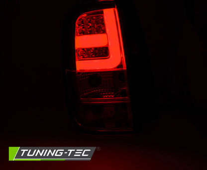 Tuning-Tec LED Lightbar Rückleuchten für Dacia / Renault Duster 10-14 rot/rauch