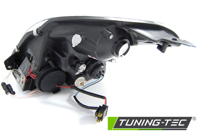 Tuning-Tec CCFL Angel Eyes Scheinwerfer für Suzuki Swift 05-10 chrom