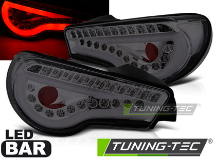 Tuning-Tec LED Lightbar Rückleuchten für Toyota GT86 12-16 rauch mit dyn. Blinker