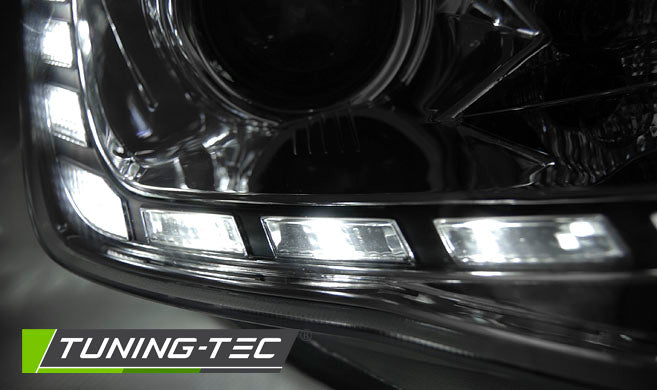 Tuning-Tec LED Tagfahrlicht Scheinwerfer für Seat Ibiza 6J Facelift 12-15 chrom