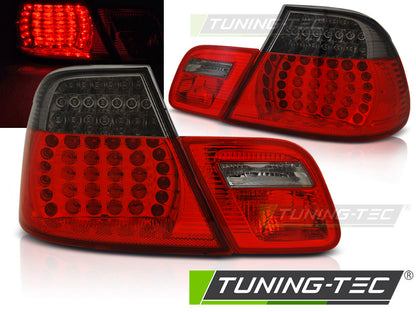 Tuning-Tec LED Rückleuchten für BMW 3er E46 Coupe 03-06 rot/rauch