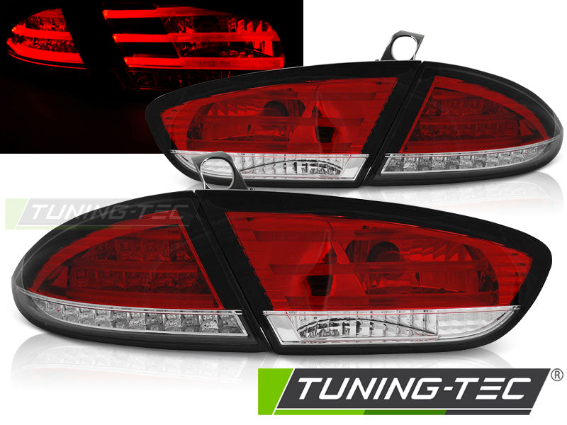 Tuning-Tec LED Rückleuchten für Seat Leon 1P Facelift 09-12 rot/klar