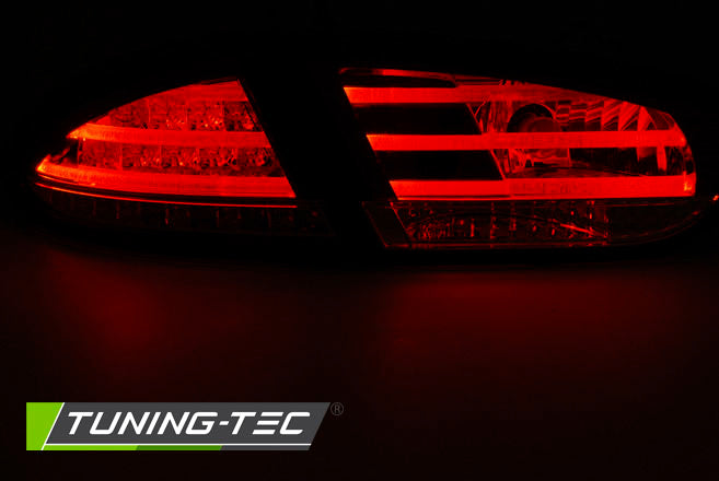 Tuning-Tec LED Rückleuchten für Seat Leon 1P Facelift 09-12 chrom/rauch