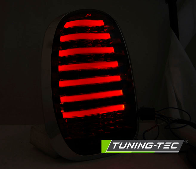 Tuning-Tec Voll LED Lightbar Rückleuchten für Mini Countryman R60 10-14 rot/klar