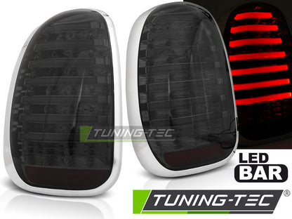 Tuning-Tec Voll LED Lightbar Rückleuchten für Mini Countryman R60 10-14 schwarz/rauch