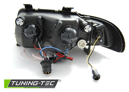 Tuning-Tec LED Angel Eyes Scheinwerfer für Audi A4 B5 94-98 chrom CCFL