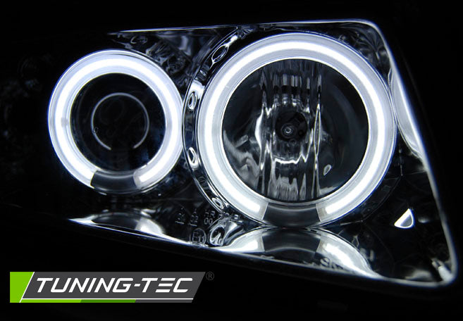 Tuning-Tec CCFL Angel Eyes Scheinwerfer für Audi A3 (8L) 96-00 chrom