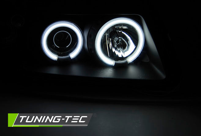 Tuning-Tec CCFL Angel Eyes Scheinwerfer für Audi A3 (8L) 96-00 schwarz