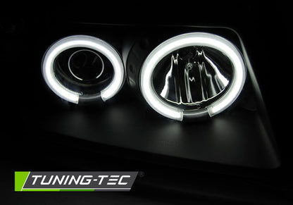 Tuning-Tec CCFL Angel Eyes Scheinwerfer für Audi A3 (8L) 96-00 schwarz