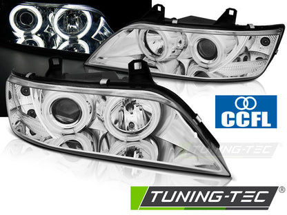 Tuning-Tec CCFL Angel Eyes Scheinwerfer für BMW Z3 96-02 chrom