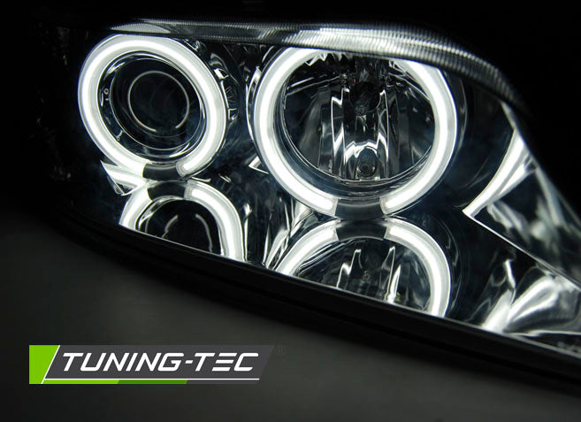 Tuning-Tec CCFL Angel Eyes Scheinwerfer für BMW Z3 96-02 chrom