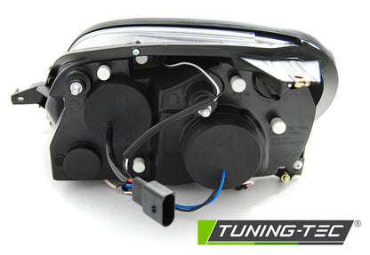 Tuning-Tec CCFL Angel Eyes Scheinwerfer für Mercedes Benz SLK R170 96-04 chrom