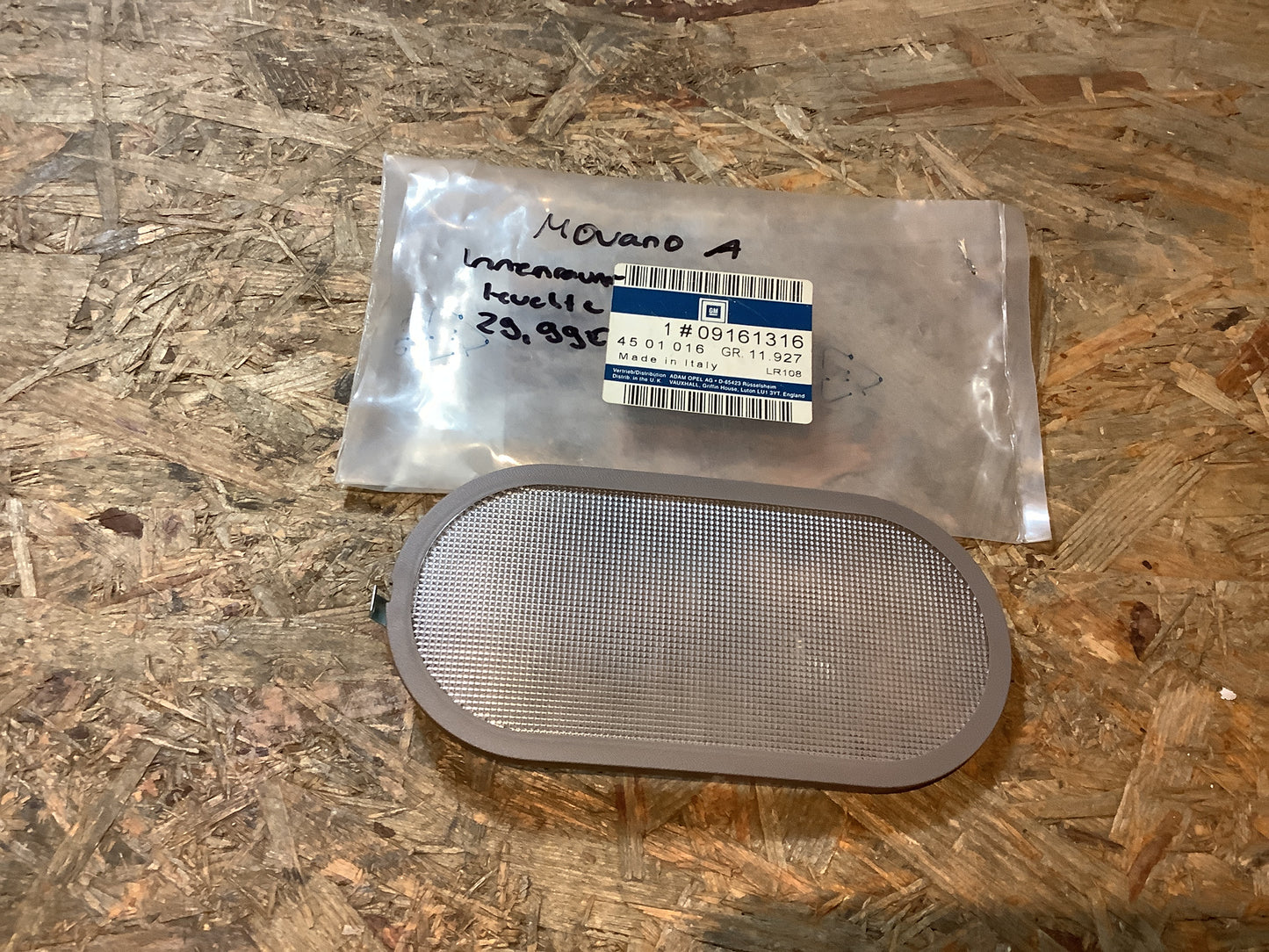 Movano A Innenraumleuchte Original GM NEU