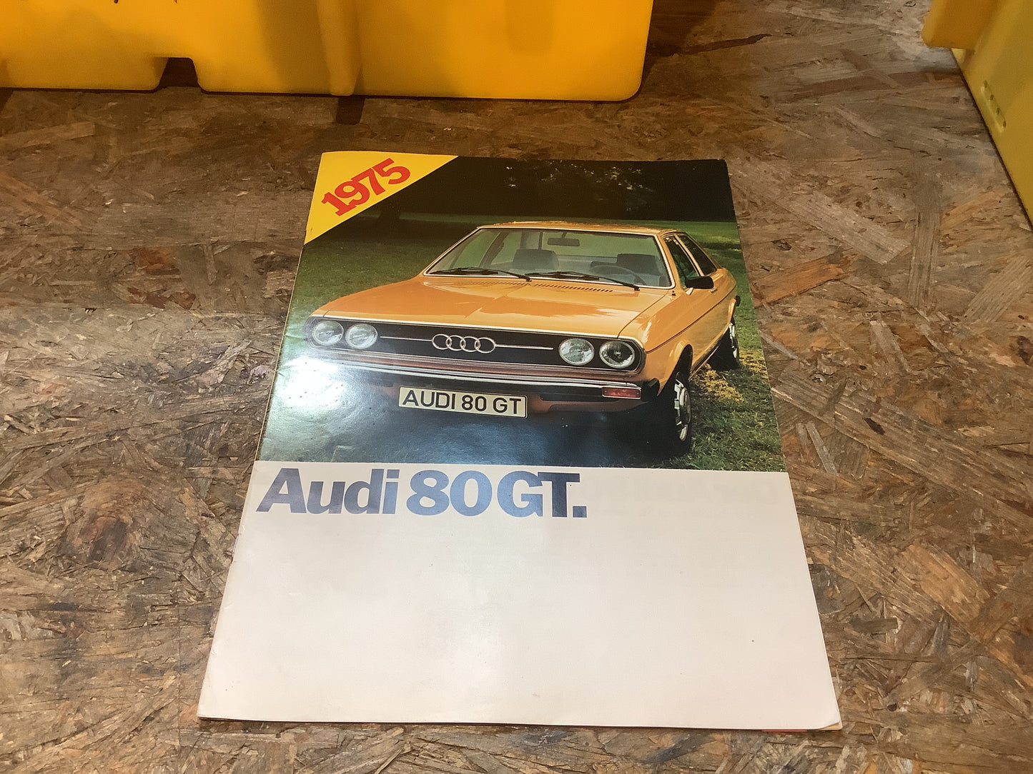 Audi 80 GT Zeitschrift aus dem Jahr 1975