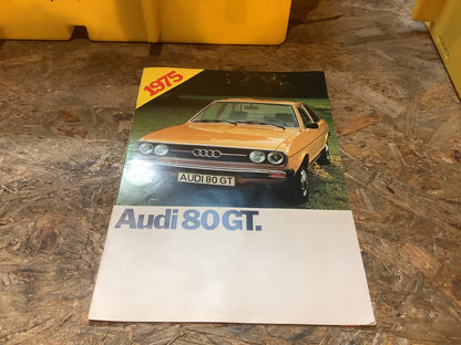 Audi 80 GT Zeitschrift aus dem Jahr 1975