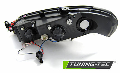 Tuning-Tec CCFL Angel Eyes Scheinwerfer für Opel Vectra B Facelift 99-02 chrom