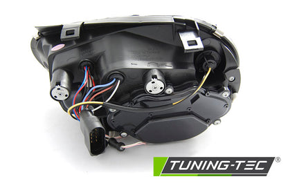 Tuning-Tec CCFL Angel Eyes Scheinwerfer für VW Golf 4 97-03 schwarz