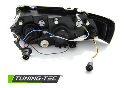Tuning-Tec CCFL Angel Eyes Scheinwerfer für VW Passat 3B (B5) 96-00 chrom