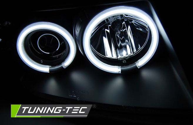 Tuning-Tec CCFL Angel Eyes Scheinwerfer für VW Passat 3B (B5) 96-00 schwarz