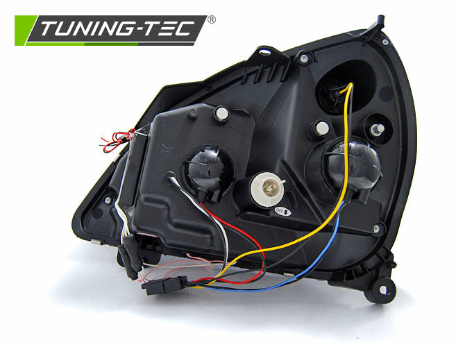 Tuning-Tec CCFL Angel Eyes Scheinwerfer für Renault Clio 2 01-05 schwarz