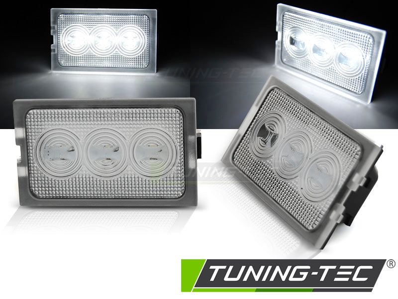 Tuning-Tec LED Kennzeichenbeleuchtung für Land Rover Discover / Freelander / Range Rover Sport kaltweiß