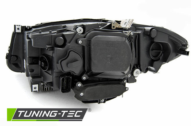 Tuning-Tec Xenon LED Tagfahrlicht Angel Eyes Scheinwerfer für BMW 5er F10/F11 10-13 schwarz
