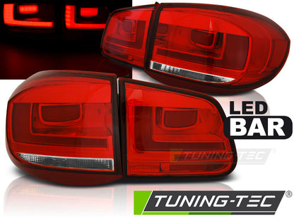Tuning-Tec LED Rückleuchten für VW Tiguan 07-11 rot/klar