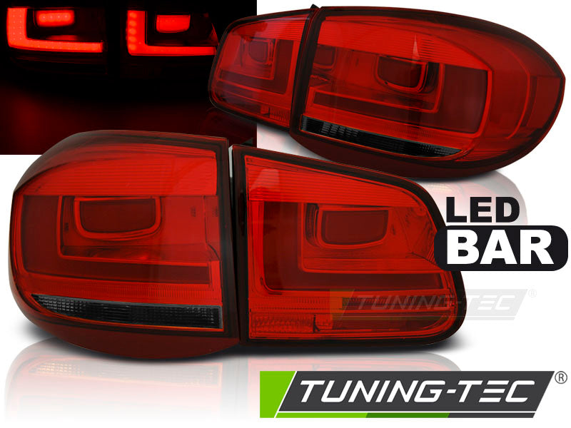 Tuning-Tec LED Rückleuchten für VW Tiguan 07-11 rot/rauch