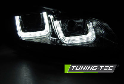 Tuning-Tec LED Tagfahrlicht Scheinwerfer für VW Golf 6 08-12 schwarz