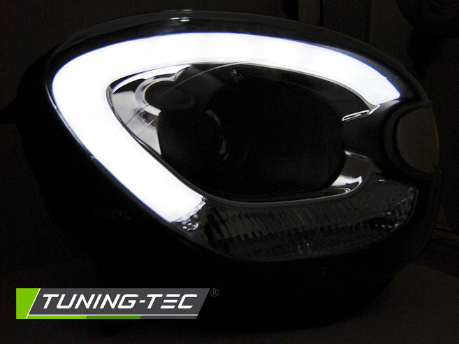 Tuning-Tec Xenon LED Tagfahrlicht Scheinwerfer für Mini Countryman R60/R61 10-14 schwarz