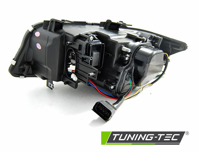 Tuning-Tec Xenon LED Angel Eyes Scheinwerfer für BMW 3er E90/E91 05-08 chrom
