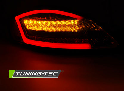 Tuning-Tec Voll LED Rückleuchten für Porsche Cayman 987c 05-09/Boxster 987 05-08 rot/rauch