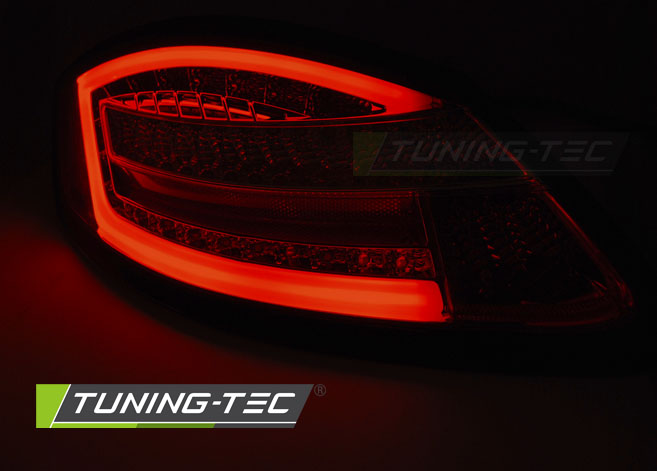 Tuning-Tec Voll LED Rückleuchten für Porsche Cayman 987c 05-09/Boxster 987 05-08 rauch