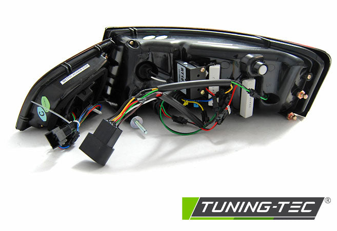 Tuning-Tec LED Lightbar Rückleuchten für Audi A6 4F (C6) Facelift 08-11 Limousine rot/klar