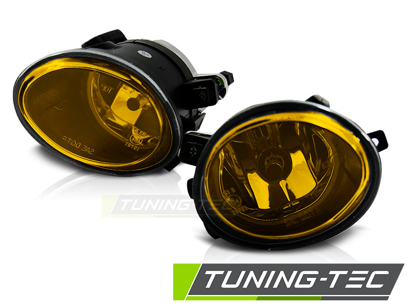 Tuning-Tec Nebelscheinwerfer für BMW 5er E39 / 3er E46 95-01 gelb