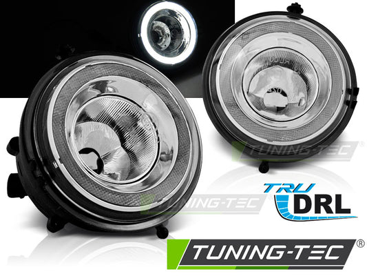 Tuning-Tec LED Nebelscheinwerfer / Tagfahrlicht für Mini Cooper R55 / R56 / R57 Schwarz