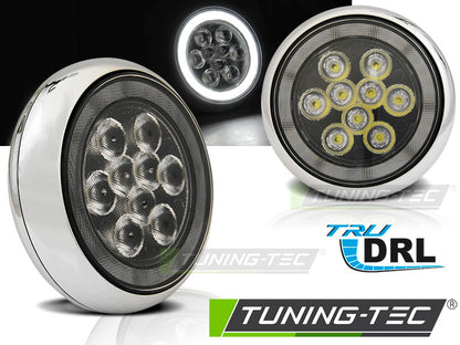 Tuning-Tec LED Nebelscheinwerfer / Tagfahrlicht für Mini Cooper R55 / R56 / R57 Chrom