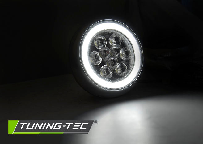 Tuning-Tec LED Nebelscheinwerfer / Tagfahrlicht für Mini Cooper R55 / R56 / R57 Chrom