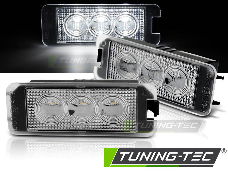 Tuning-Tec LED Kennzeichenbeleuchtung für VW Golf V, VI, VII / VW Passat B6 / VW Passat CC / VW Eos / VW Phaeton / Polo 6R...