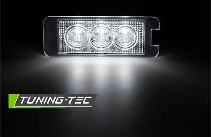 Tuning-Tec LED Kennzeichenbeleuchtung für VW Golf V, VI, VII / VW Passat B6 / VW Passat CC / VW Eos / VW Phaeton / Polo 6R...