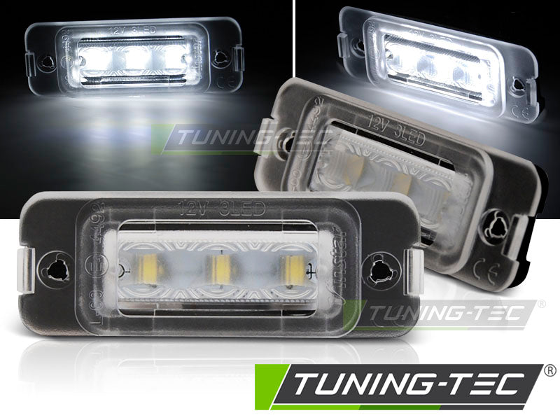 Tuning-Tec LED Kennzeichenbeleuchtung für Mercedes-Benz M-Klasse W164 05-11 / R-Klasse W251 05-10 kaltweiß