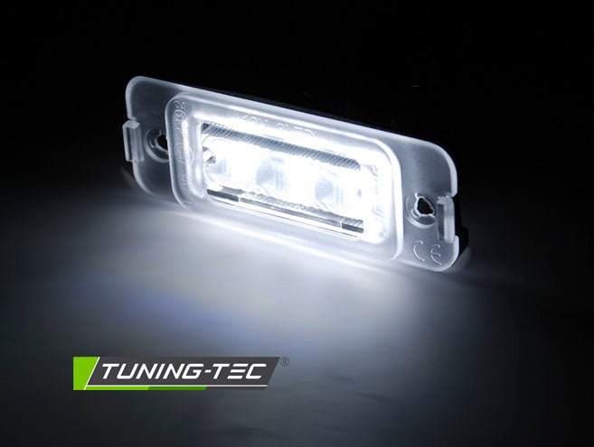 Tuning-Tec LED Kennzeichenbeleuchtung für Mercedes-Benz M-Klasse W164 05-11 / R-Klasse W251 05-10 kaltweiß