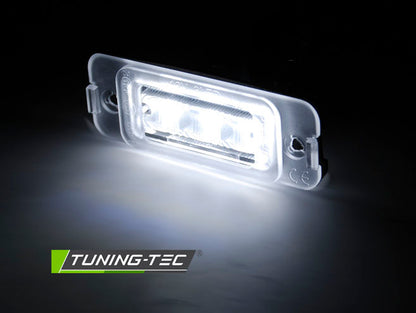 Tuning-Tec LED Kennzeichenbeleuchtung für Mercedes-Benz M-Klasse W164 05-11 / R-Klasse W251 05-10 kaltweiß