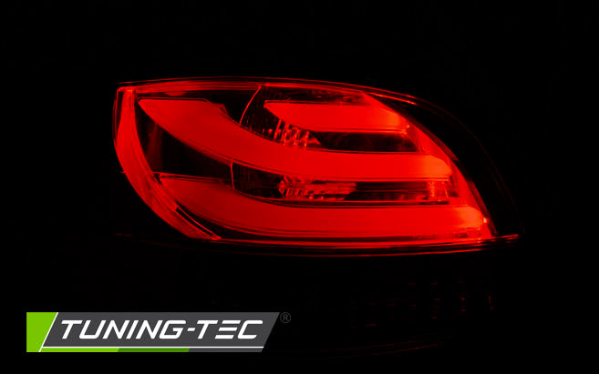 Tuning-Tec LED Lightbar Rückleuchten für Peugeot 206 98-05 schwarz/rauch